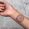 4 x 'Love Bugs' Temporary Tattoos - Water Resistant, Skin-Safe,
