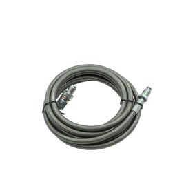 Blitech Clutch Line Master to Slave Cylinder Braided Cable Compatible with 1990 1991 1992 1993 1994 1995 1996 1997 Honda Accord