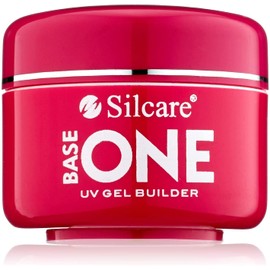 Base One Cover 15g UV Gel Camouflage Ideal for French Nails Builder File Off Gel Silcare