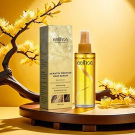 Keratin Hair Serum Spray | Hydrating & Moisturizing Hair Oil | Anti-Frizz Hair Care & Styling for Women & Men | Strengthens, Repairs & Smooths Dry Hair