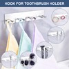 Toothbrush Holders, Electric Toothbrush Head Holder Wall Mounted, Stainless Steel
