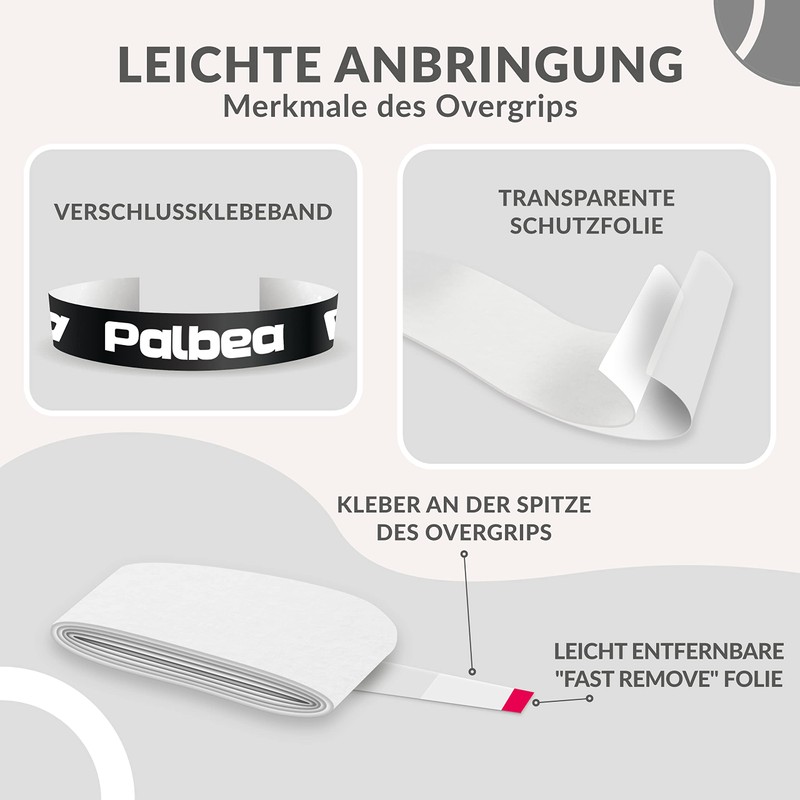 Palbea Padel Grip Tape - Pack of 3 - Extra