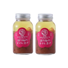 Hasegawa Brewing All-Purpose Seasoning, Pickled Plum Pickled in Oil, 6.3 oz (180 g) x 2 Packs