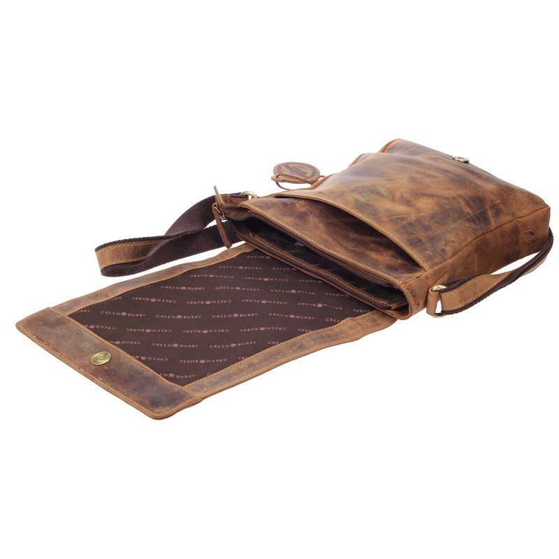 Green Burry Vintage Original Vintage Shoulder Bag Small 1636 Shoulder