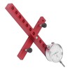 Table Saw Dial Indicator Aligning Calibrating Machinery Gauge Work Shop