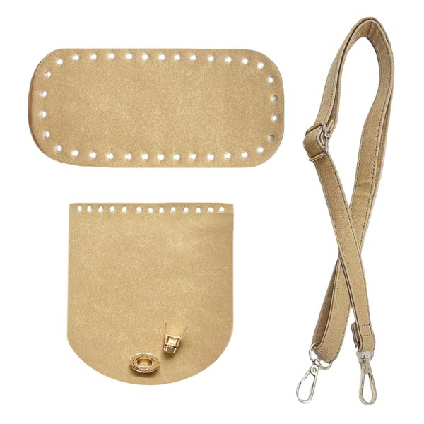 HNJKJEU Pack of 3 DIY Crochet Accessories Bag, Bag Base