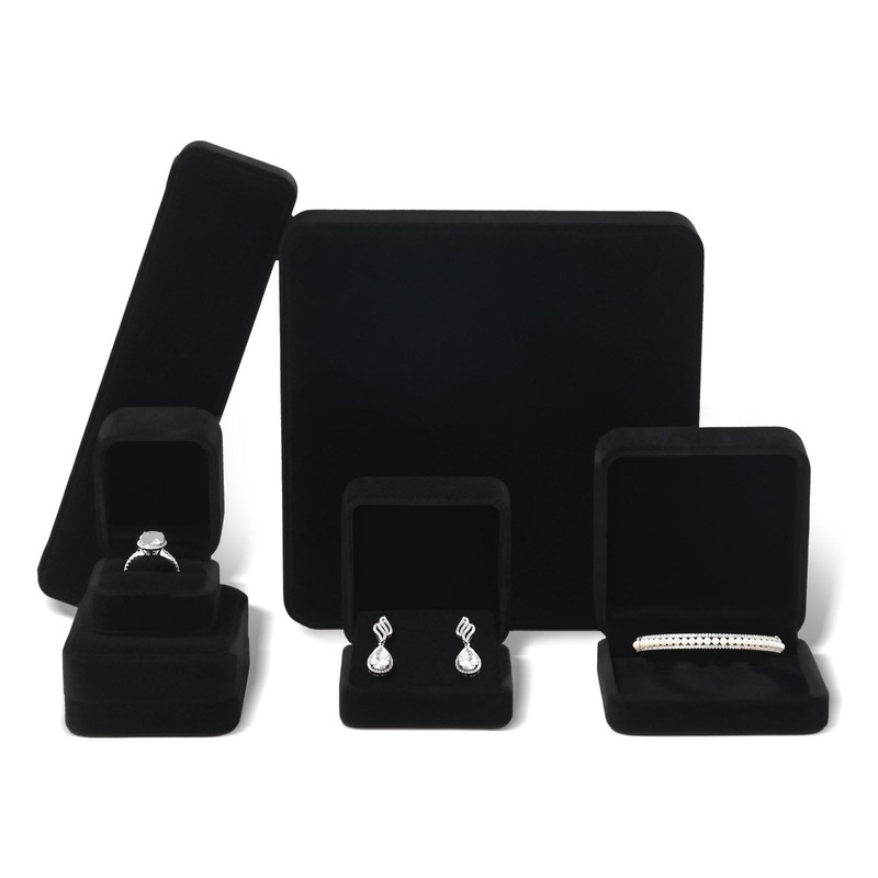 Papten Velvet Earring Gift Box, Jewelry Stud Case Holder for