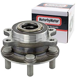 MotorbyMotor 513394 Rear Wheel Bearing and Hub Assembly with ABS 5 Lugs fits for Ford Edge, Lincoln Continental MKX Low-Runout OE Directly Replacement Hub Bearing (All Models)