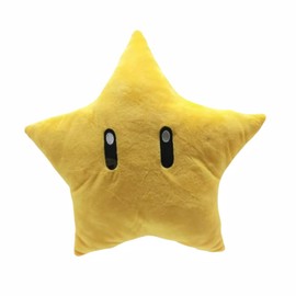 LAARNT 30 cm Yellow Star Plush Toy, Comfortable Cushion, Cute Stuffed Toy Plush Cushion Doll, Cartoon Stuffed Toy Doll, Decorative Cushion