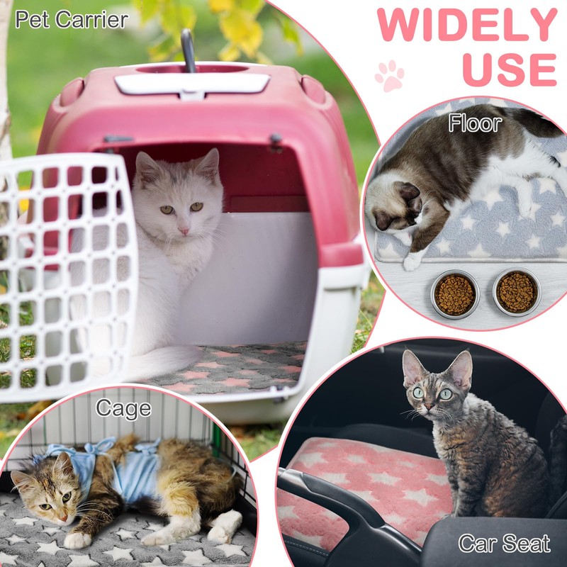 Clysee 4 Pack Self Heating Cat Bed Cat Self Warming