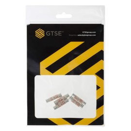 GTSE 3A Electrical Fuses, Pack of 5, Household Domestic Mains Plug Ceramic Fuses, 240V, BS 1362 Compliant