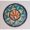Namaste Yoga 3" Embroidered Patch. Lotus Petal Buddha