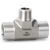 TAISHER 1PCS Forging of 304 Stainless Steel Tee Pipe Fittings,