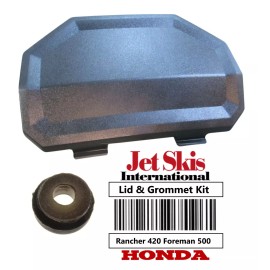 Honda TRX420 Rancher Foreman 500 OEM Radiator Lid & Grommet Kit 61310-HR6-B00Z
