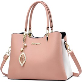 SiMYEER Satchel Purses and Handbags for Women PU Leather Tote Top Handle Shoulder Bags Ladies Crossbody Bags