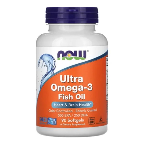 NOW Aceite de pescado Foods Ultra Omega 3 500 EPA