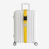 2Pcs Luggage Straps,Yellow Packing Belt Suitcase Straps on Your Flight