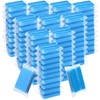 Tioncy 100 Pcs Individually Wrapped Sponges Kitchen Bulk Blue Dish