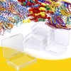 Dcocdeely 16 Pcs Plastic Crayon Box, Mini Plastic Storage Containers