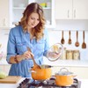 Mooues Wooden Spoons for Cooking, 5 Pcs Wooden Utensils for