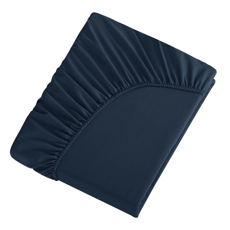 Tifschlaf Double Fitted Sheet Deep - Navy Blue Bed Sheet