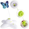 ALL FOR PAWS Interactive Flutter Bug Cat Butterfly Toy with