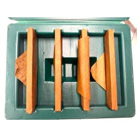 UNKNOWN 3/16" PARALLEL SET 4 MATCHED PAIR   1" 1-1/4" 1-1/2" 1-3/4" HEIGHT