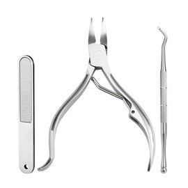 Cellitem Partners Pedicure Remedy Nail Nipper 3-Piece Set, Pedicure Thick Toenail Clipper, Pedicure Nipper