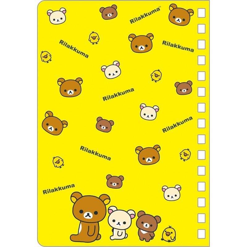 San-X Rilakkuma SE68803 Sticker Notebook H6.1 x W4.3 inches (156