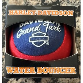New Harley Davidson Water Bouncer Ball Stress Squishy Ball Footbag Game Beach