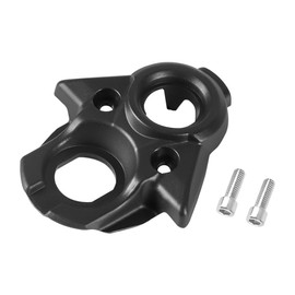 Sur Ron Ignition Key Switch Cover for Surron Motorcycle Ignition Mount Plate CNC Key Version Lock Cylinder Cover for Light Bee Sur Ron S/X/LBX / X160 / X260 Dirt Bike Black