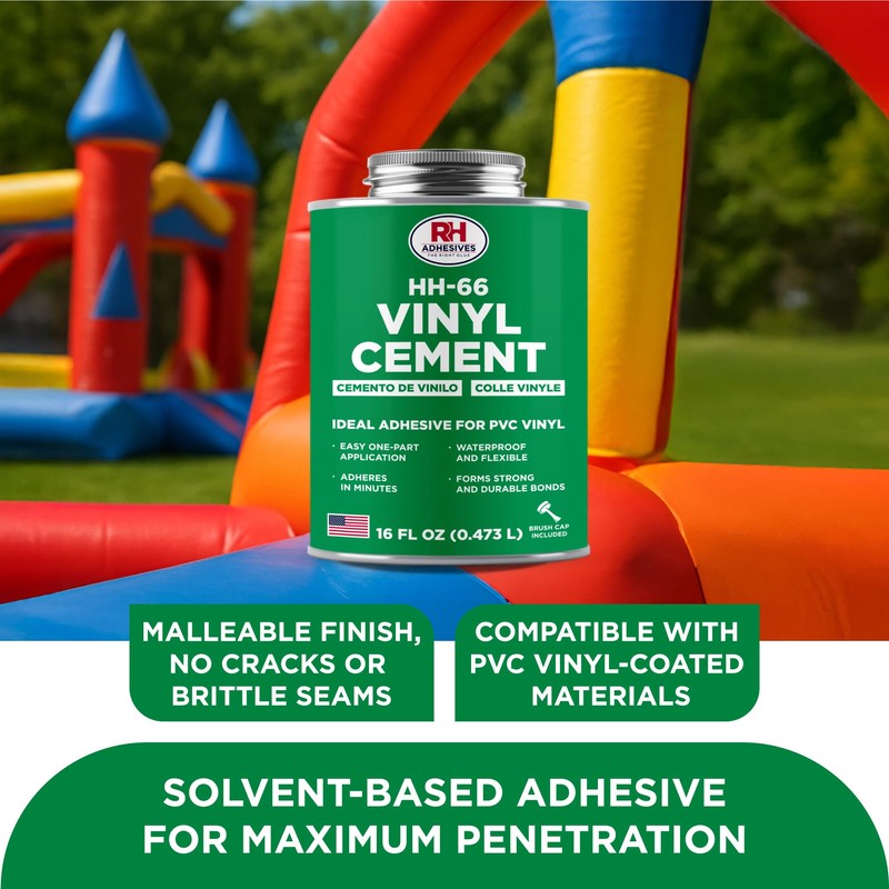 HH-66 Vinyl Cement, 16 oz. can - Vinyl Adhesive, Cement