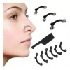 Rhinoplasty 7 Pzs Corrector Nasal Invisible Perfila Nariz Al Instante!