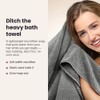 Microfiber Hair Towel Wrap – Extra-Large Quick-Dry Hair Turban with