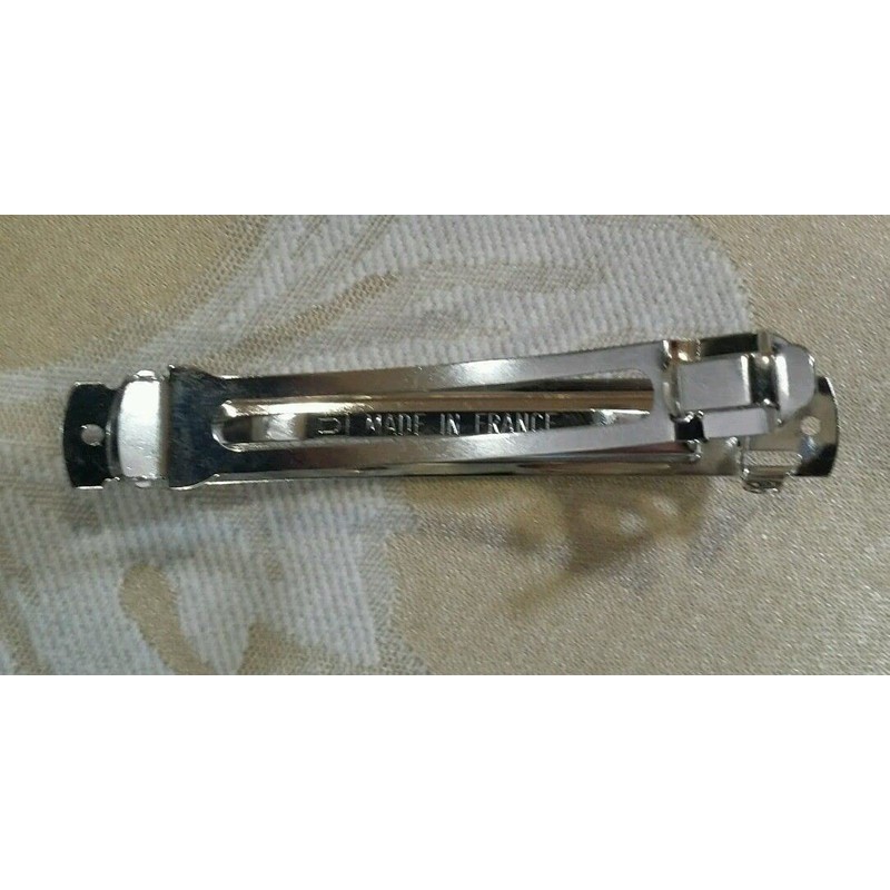 MADE IN FRANCE AUTOMATIC BARRETTE FOR DESIGNERS 3.5" (80MM) 12