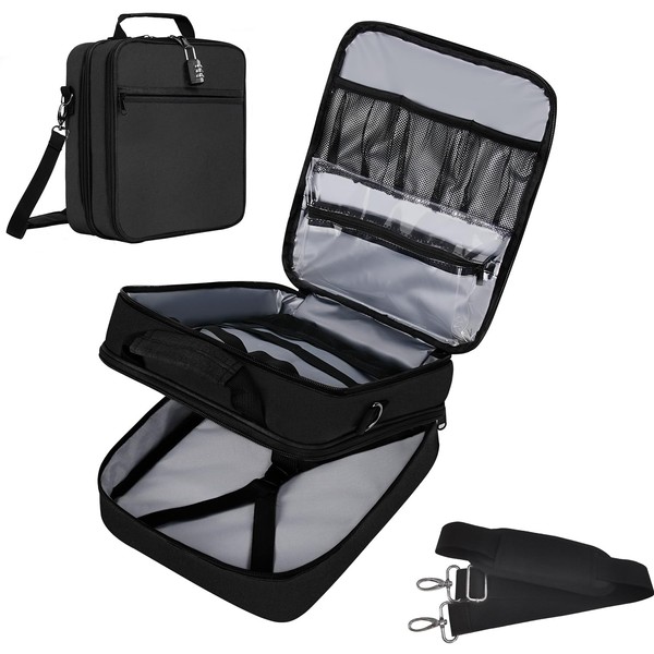 Locking Storage Box Lightweight Toy Organizer Portable Ditty Bag Travel Pouch