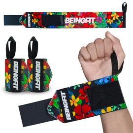 Beingfit Wrist Wrap, Unique Design, Wrist Support, Muscle Training Goods, Wrist Strap (Hawain)