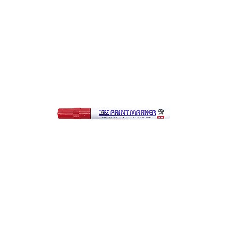 Bigman TSB-03 Strong Paint Marker, Red T