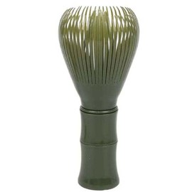 Leanockesa Resin Matcha Whisk - Reusable & Easy to Clean Matcha Stirrer Brush, Durable Chasen Replacement for Green Tea, Matcha Powder Mixing, Tea Ceremony Tools (Green)
