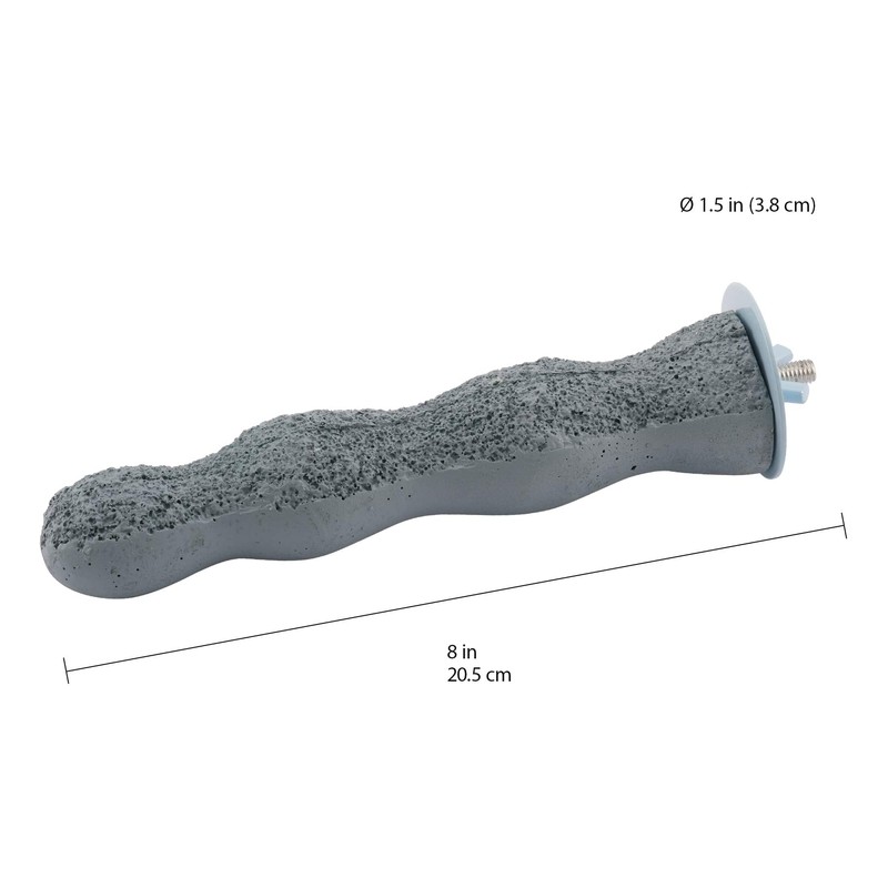 Living World Natures Perch for Bird Cement LW 20.5 cm