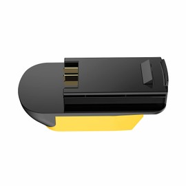 Adapter Running Tools# Fits Black+Decker Old Style 18v Cordless Tools Compatible with DeWalt 20v MAX XR Slider Lithium Batteries - Adapter Only