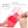 Sosoport Portable Travel Soap Sheets Compact Paper Soap for Hand