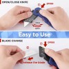 WORKPRO Folding Utility Knife Razor Knife for Cartons Cardboard Boxes