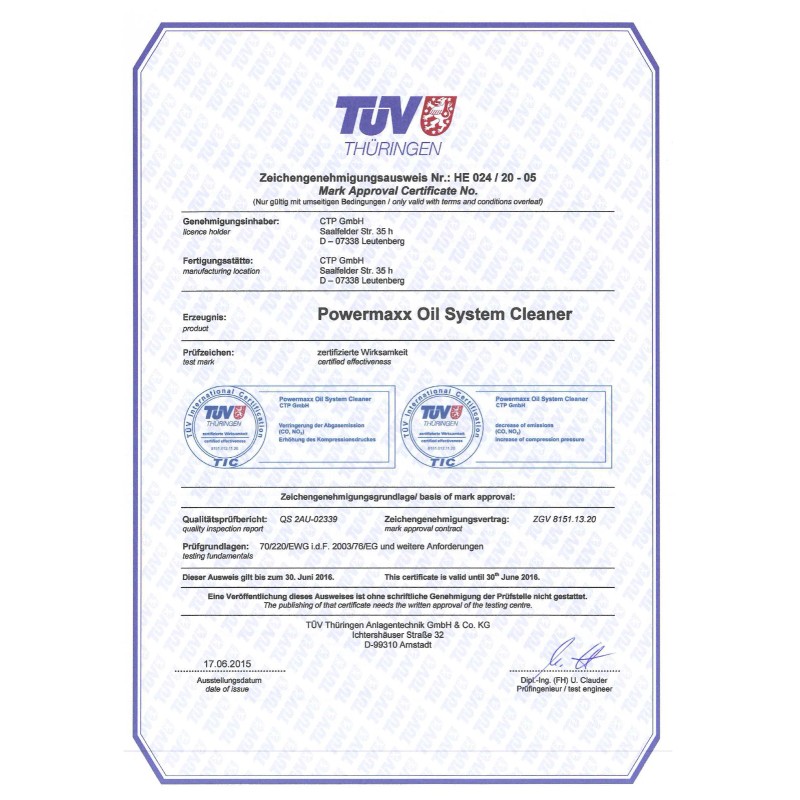 AutoProfi engine oil flush fuel Treatment high quality Germany TUV