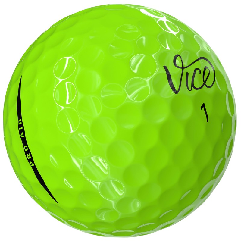 Vice Pro Air Golf Balls (2025 Model) (Lime)