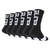 Podinor Elite Basketball Crew Socks for Men and Women, Cushion