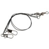 20 Kinds 128Pcs/Lot Fishing Accessories Hooks Swivels Stoppers Connectors Box