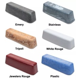 Eastwood Buff Set 6 Bars Different Aluminum Polishing Compounds Metals Plastic