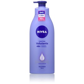 Nivea Velvety Body Cream (1 x 500 ml), Irresistible Softness for Dry Skin, Enriched with Shea Butter and Nivea Serum Intensive Moisture