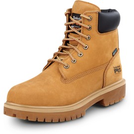 Timberland PRO 6IN Direct Attach Men's, Wheat, Steel Toe, EH, MaxTRAX Slip Resistant, WP Boot (13.0 W)